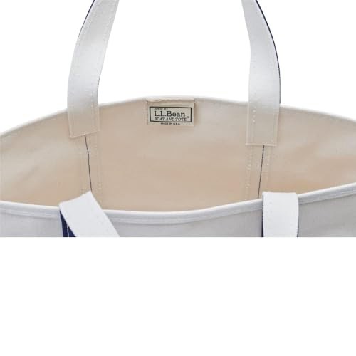 LL Bean Boat & Tote Open-Top Medium Canvas Bag NWT Durable Classic