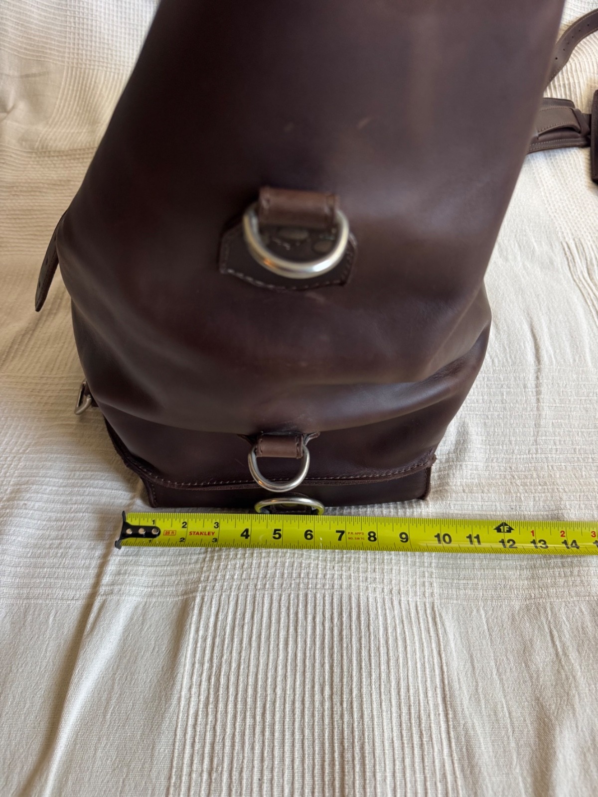 Saddleback Leather Waterbag (Duffle Bag) Dark Coffee Brown