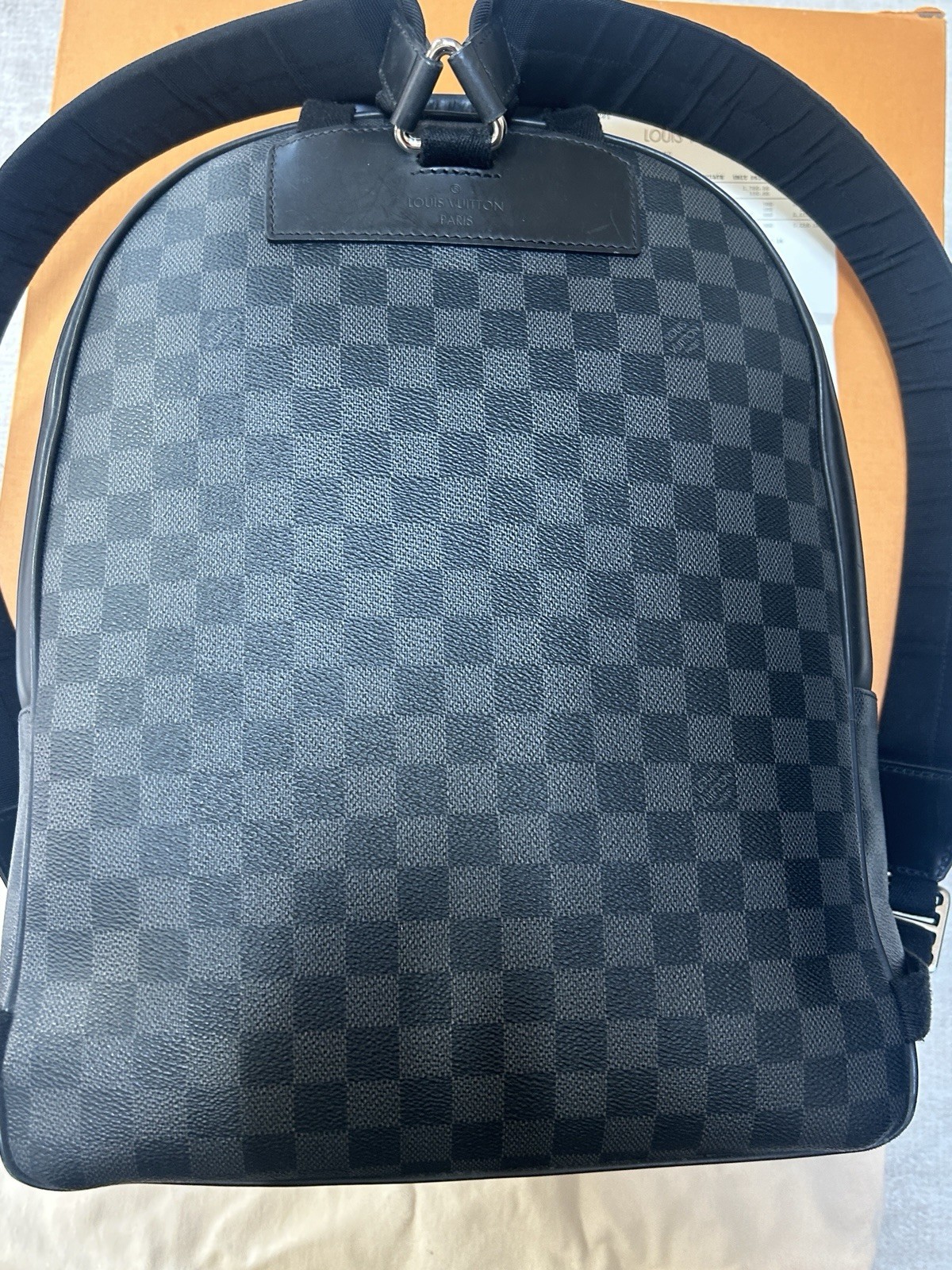 Louis Vuitton Men’s Backpack Graphite Josh w Box & Receipt