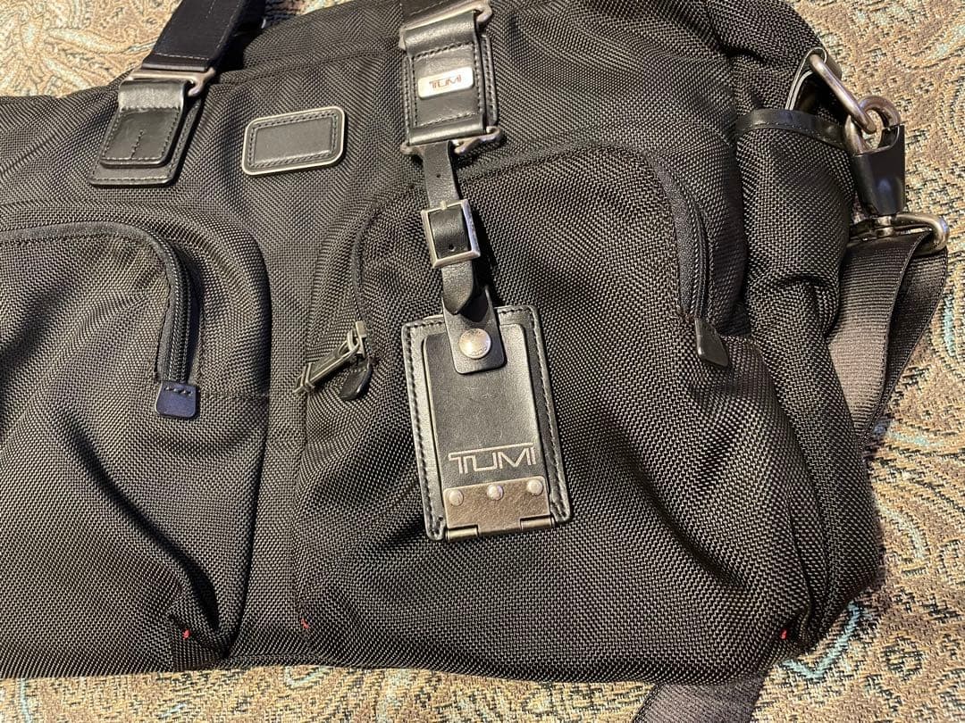 TUMI Large Capacity Boston Bag 2way Black