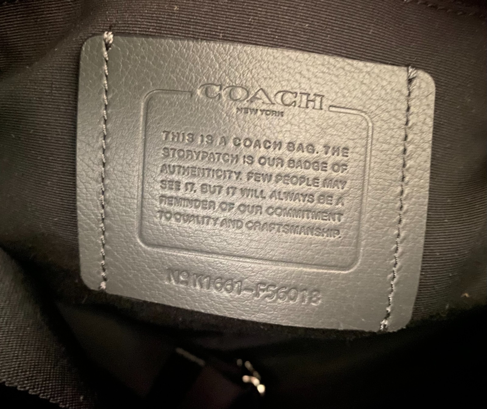 Coach Men’s Perry Slim Briefcase in Graphite and Black Leather F56018, NWTs