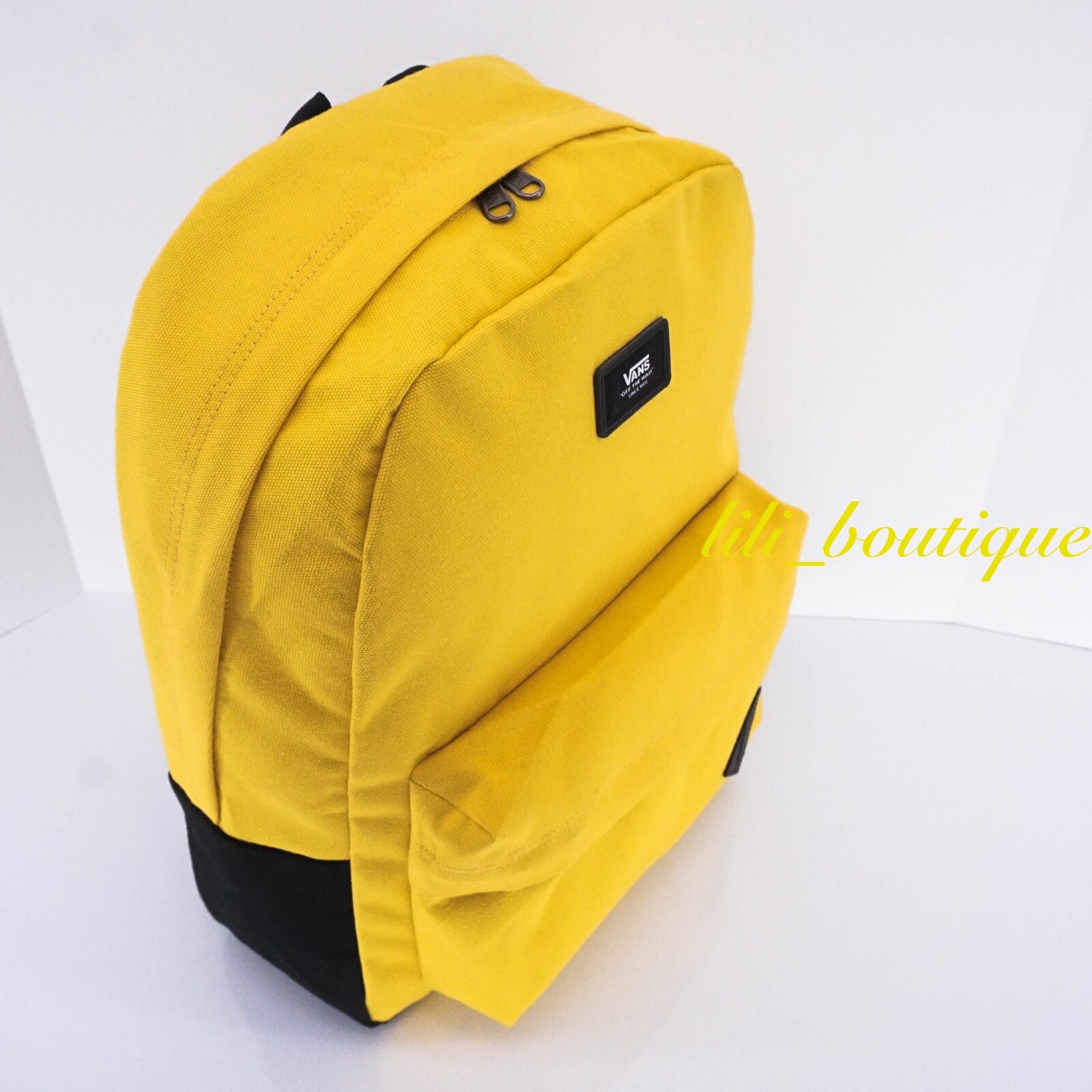 NWT Vans Old Skool III Backpack School Laptop Bag VN0A3I6RD2P Sulphur Black $36