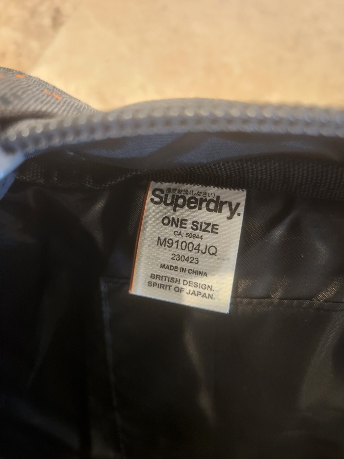 SUPERDRY JAPAN OUTDOOR BACKPACK GRAY new with tags RARE