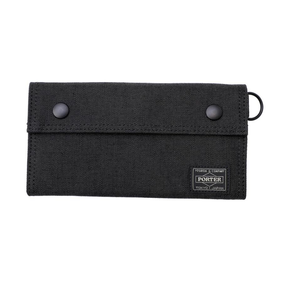 PORTER YOSHIDA SMOKY LONG WALLET Black 592-26371