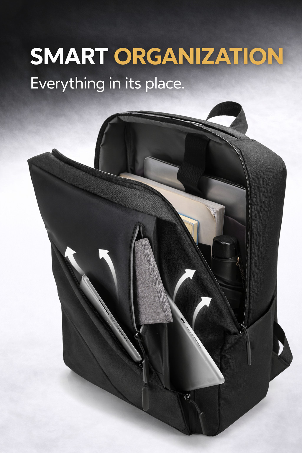 Anti-Theft Laptop Backpack USB Charging Port Travel School Business Bag