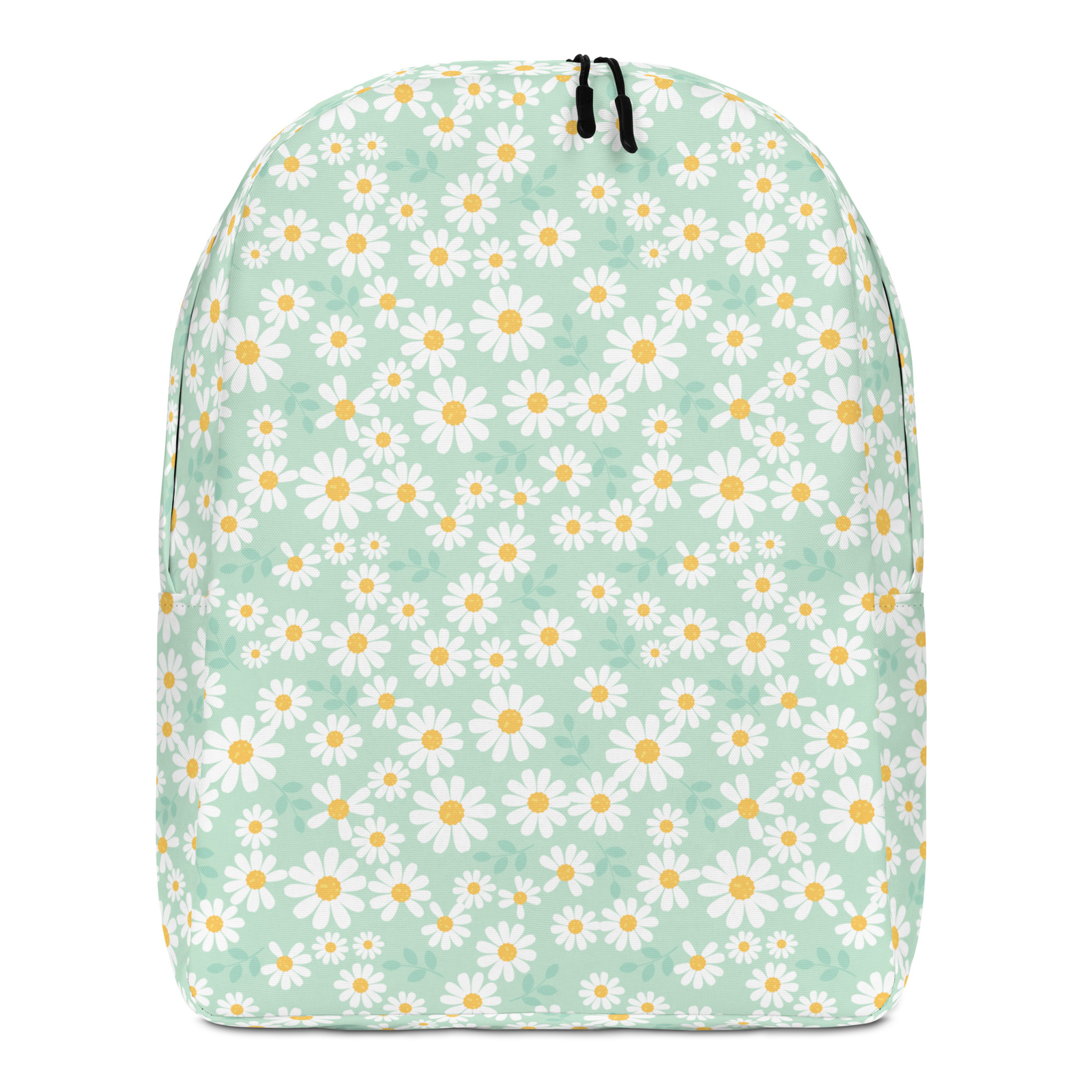 Minimalist Backpack Beautiful Floral Pattern