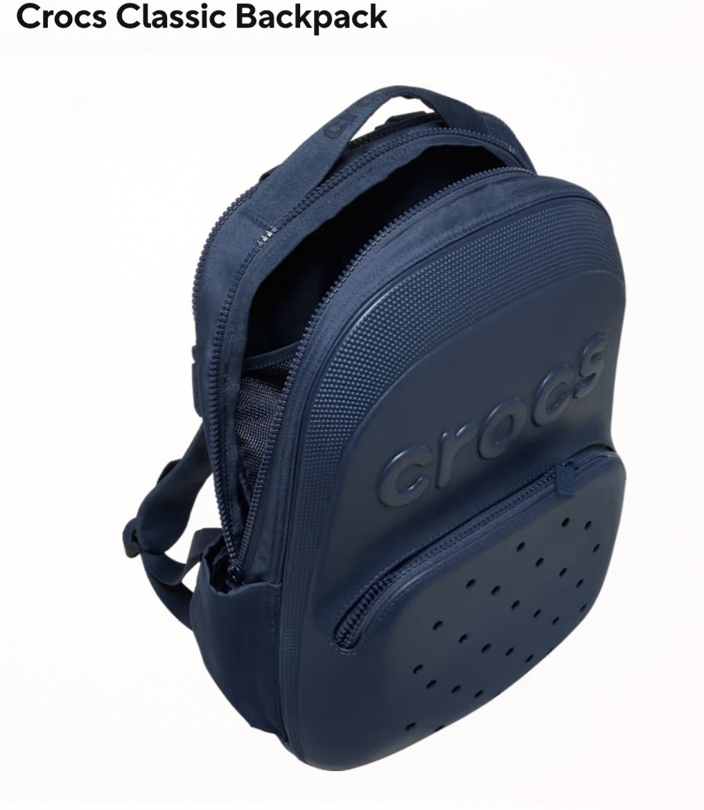 Crocs Classic Backpack Navy Blue