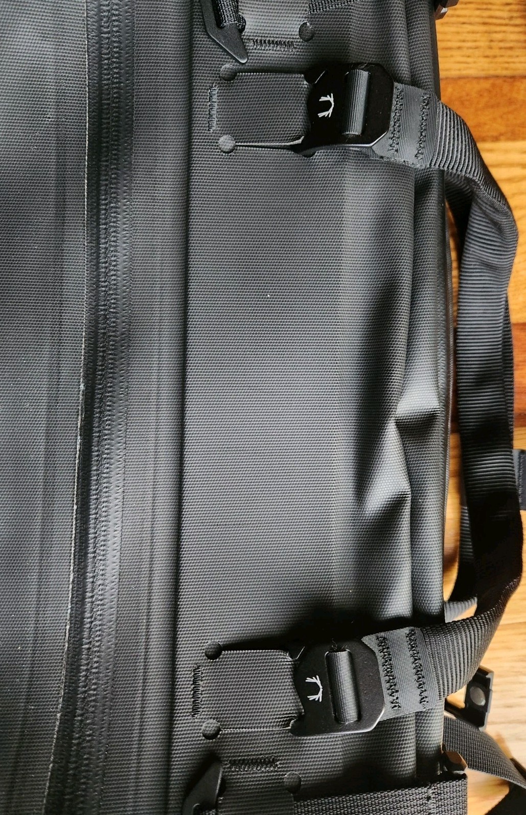 Black Ember FORGE Black Briefcase Backpack Overnight Expandable **MINT**