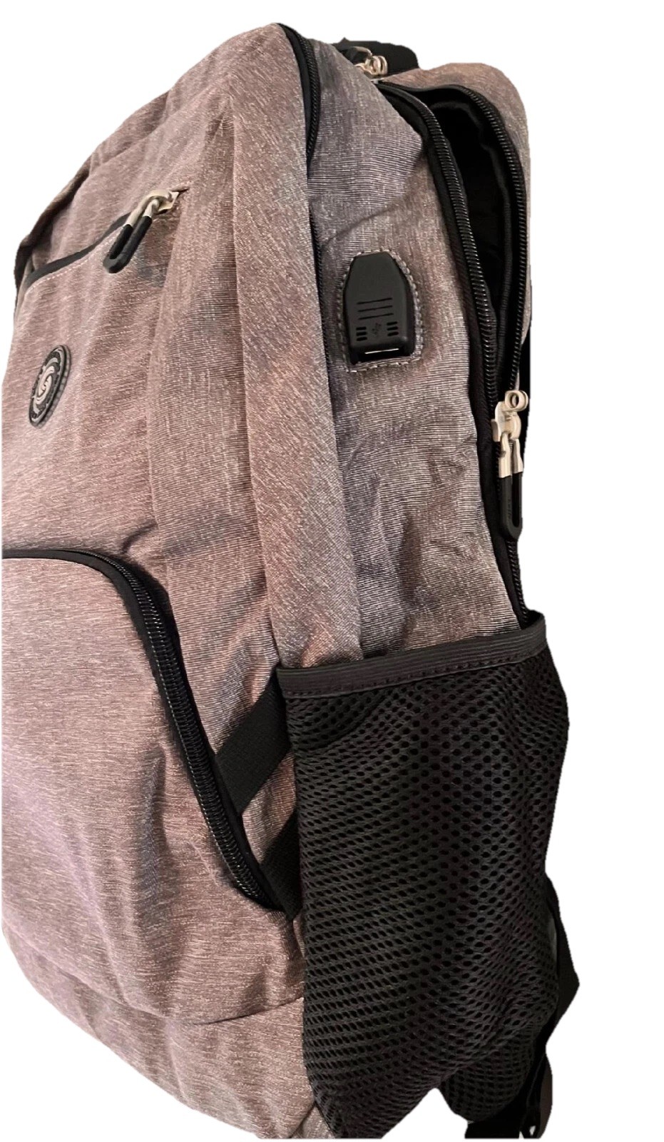 NWT SOLDIER KNIFE CANVAS COMPUTER BAG GRAY BACKBACK NEW