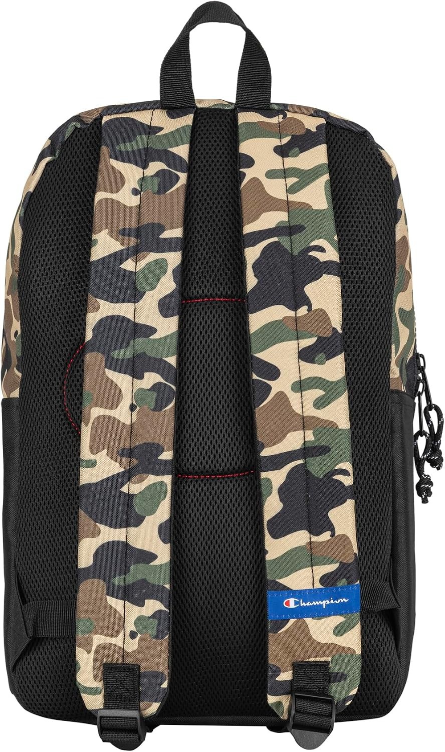 School Backpack with Padded Adjustable Straps, Water Bottle Pocket for Travel, D