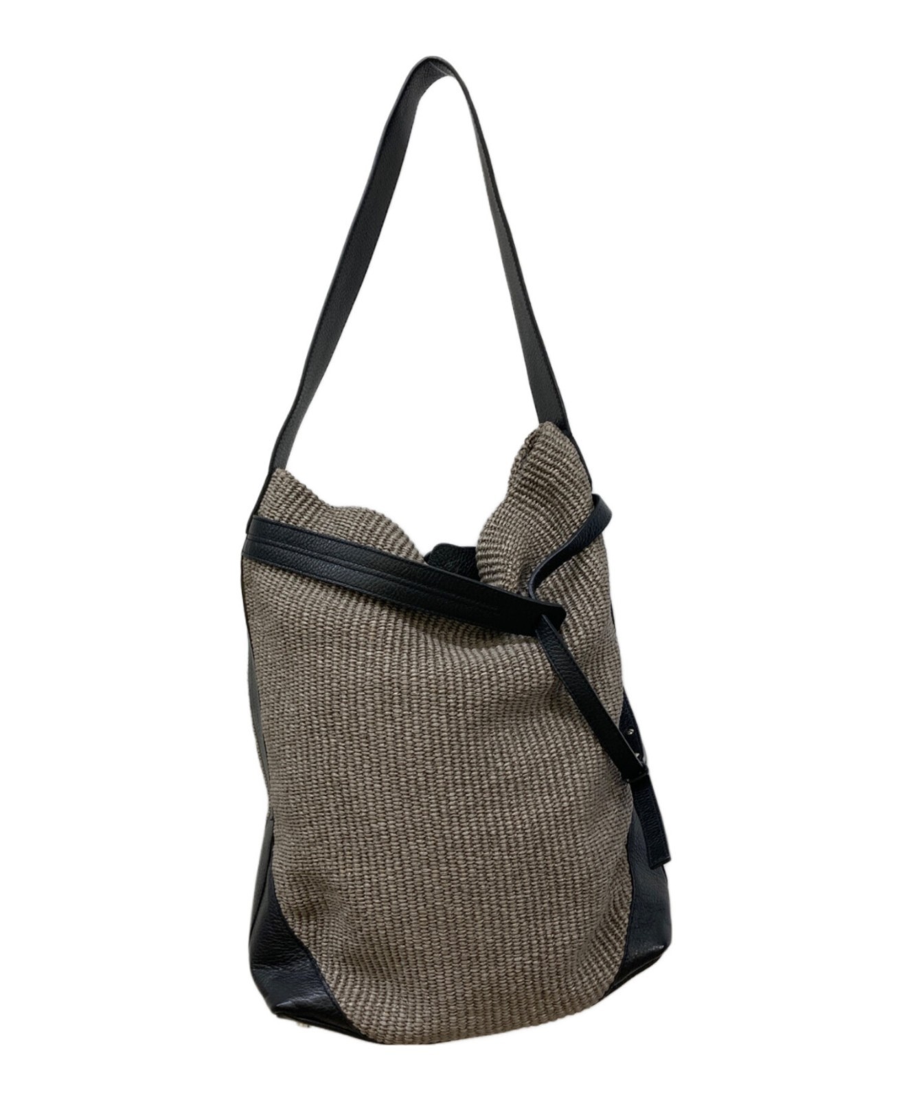 discord Yohji Yamamoto Leather Paper Tote Bag Unisex Casual good condition