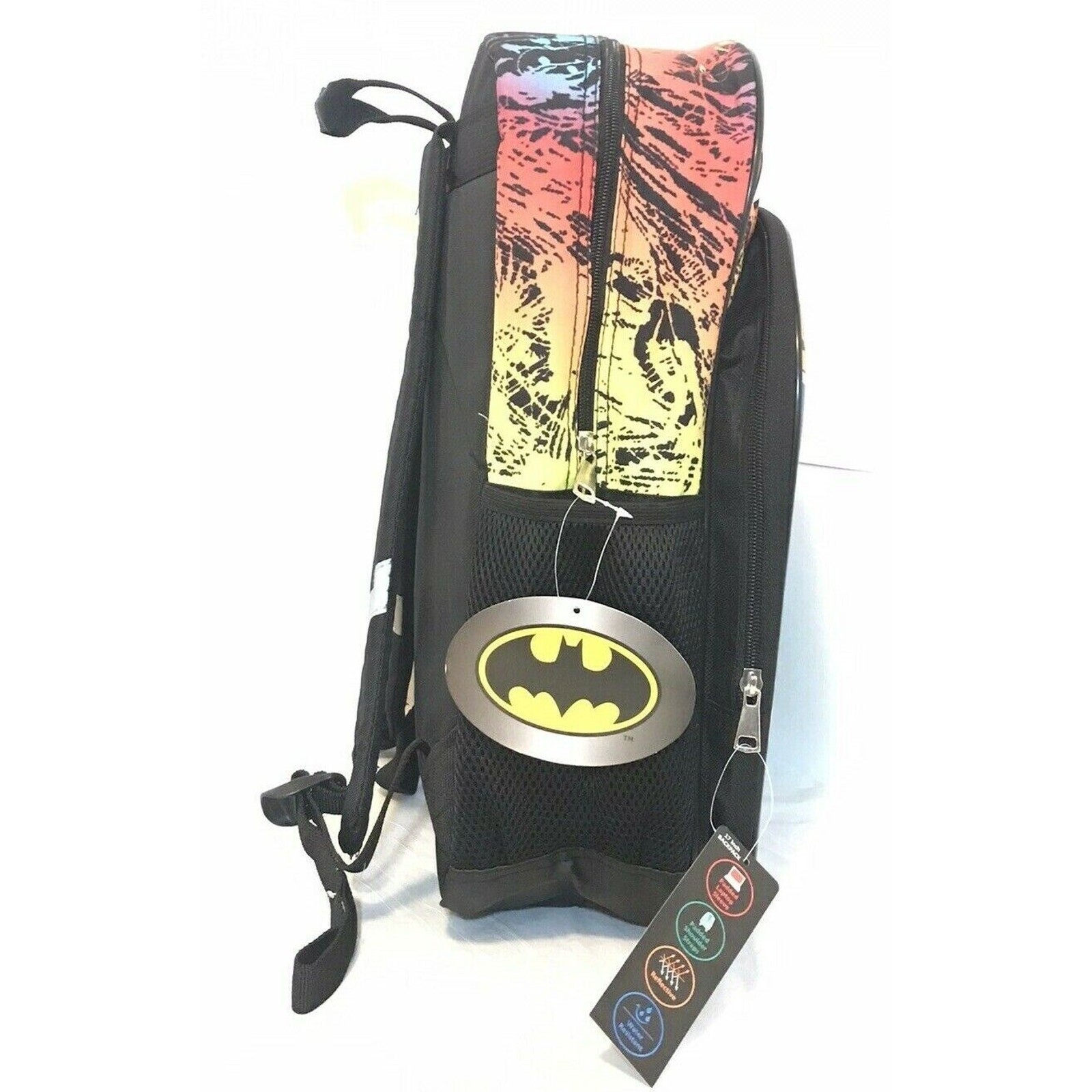3D Batman Kids Youth School Backpack 18″ Tall ”NEW”