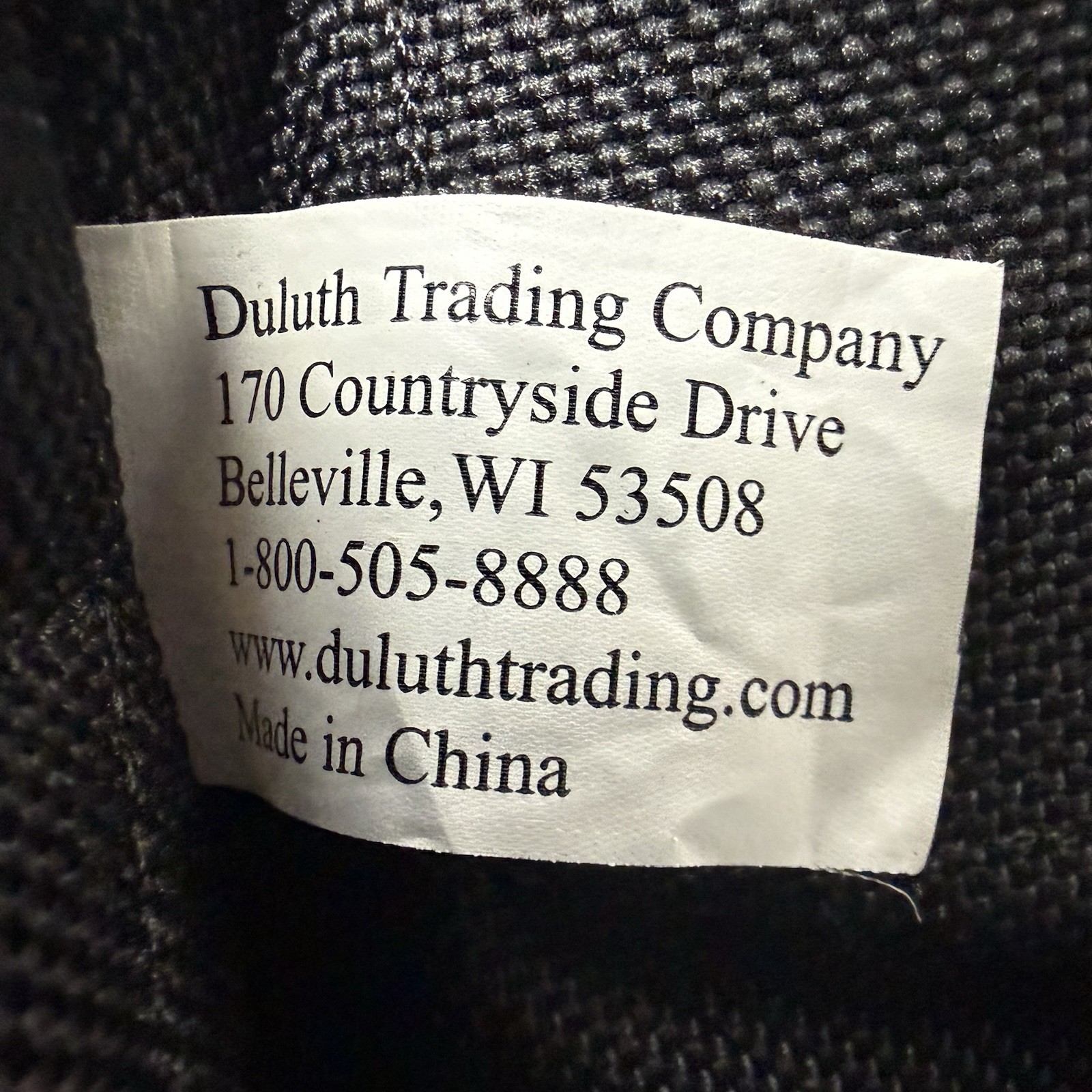 Duluth Trading Co Black Briefcase Laptop Bag Multi-Pocket Work Messenger Case