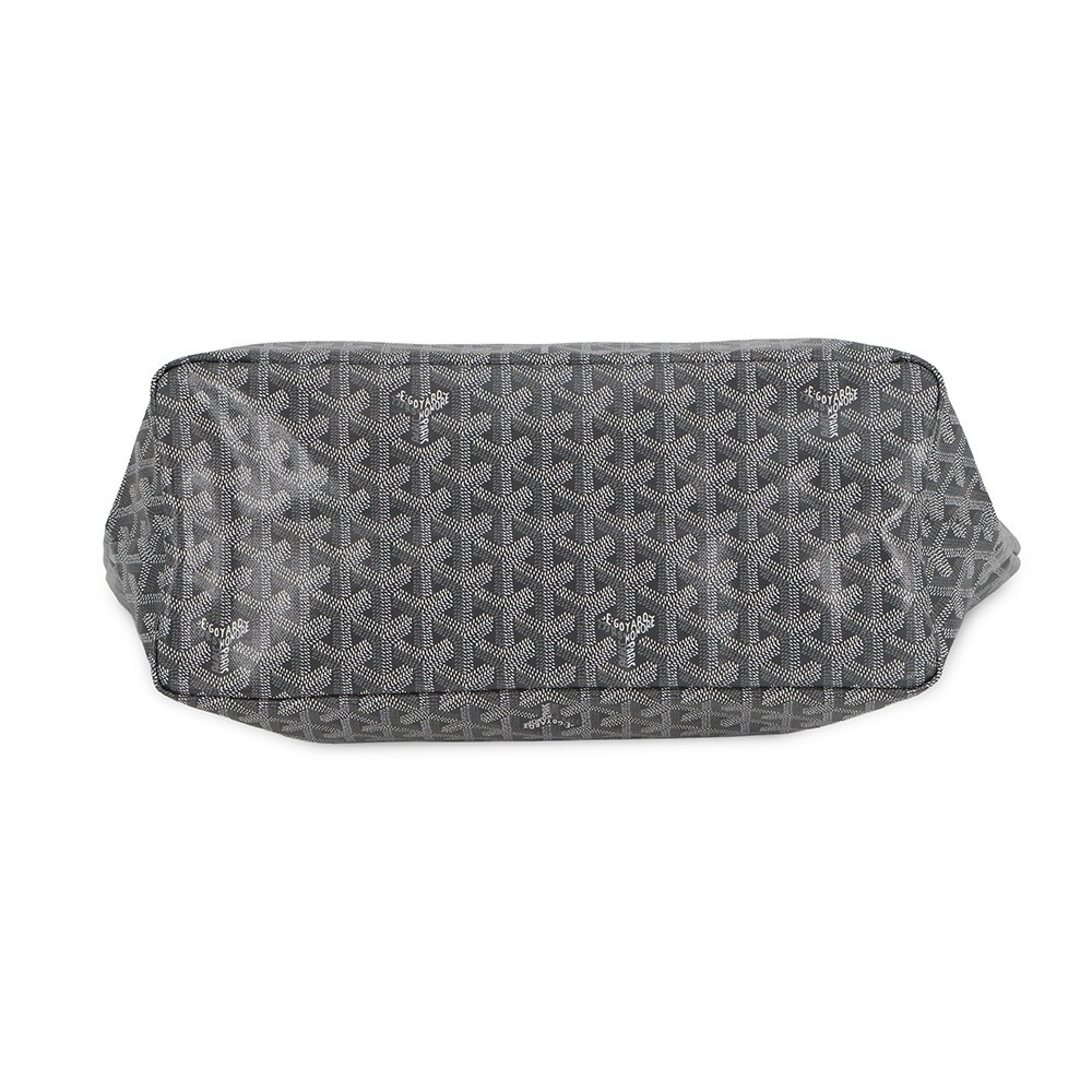 GOYARD Saint Louis with clip Size PM PVC/Leather Gray STLCROPMLTY51CL51P