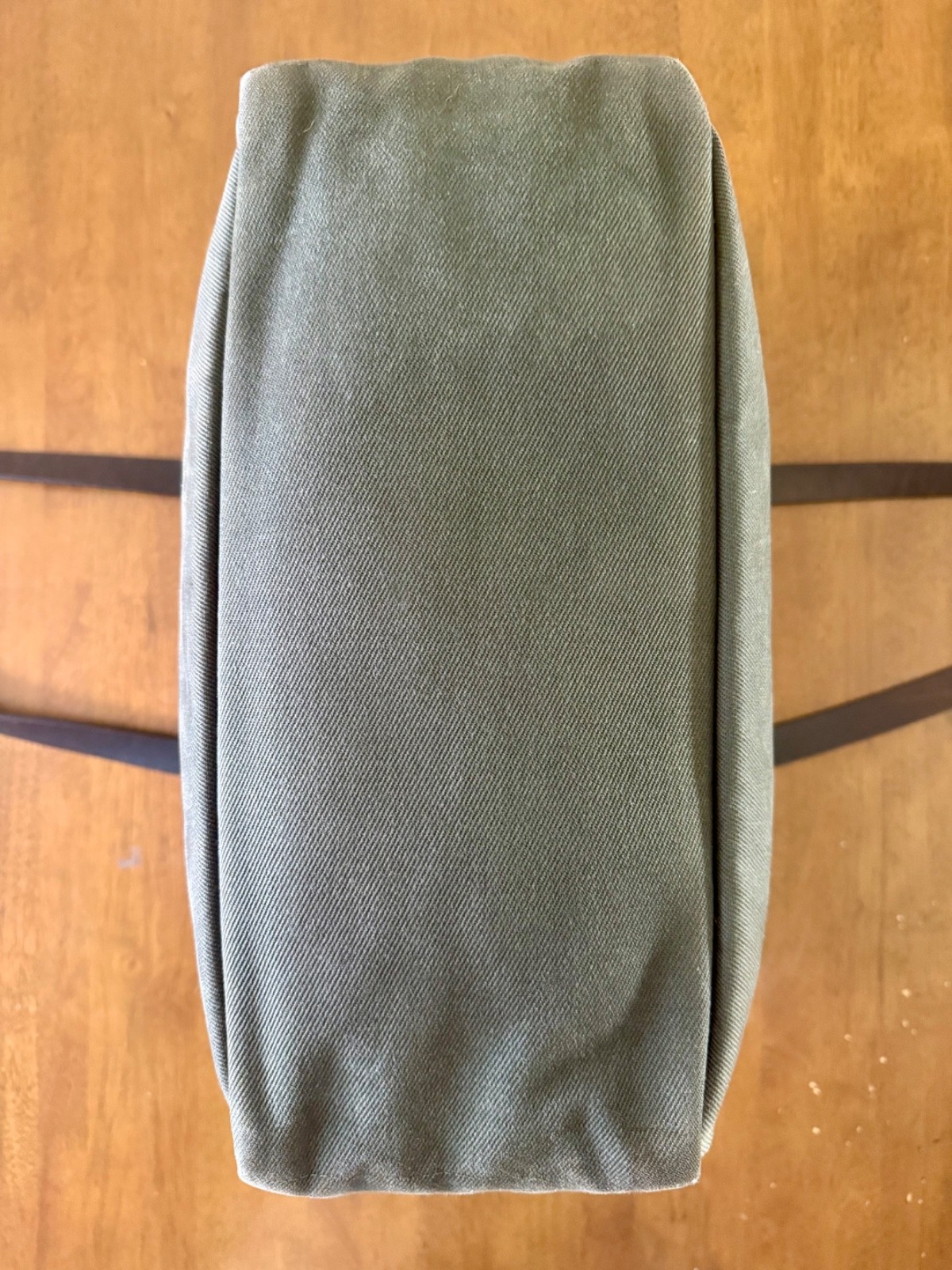 Filson 261 Zip Tote Bag Otter Green USA Rugged Twill Leather Handles
