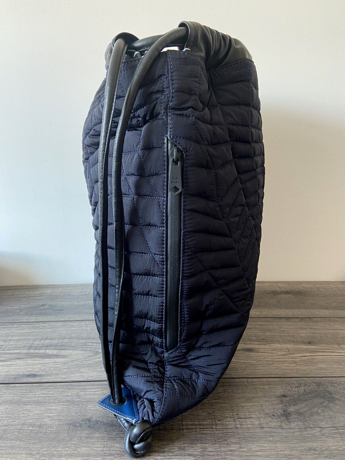 PAUL SMITH RUNWAY SS 20 QUILTED DRAWSTRING BACKPACK RUCKSACK RETAIL €760 BNWT