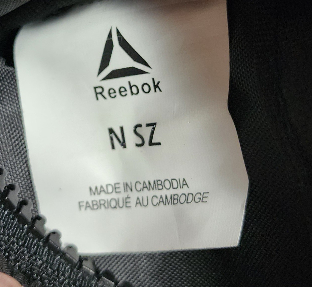Reebok Black And Logo Sling Bag/ Hip Bag/ Fanny Pack