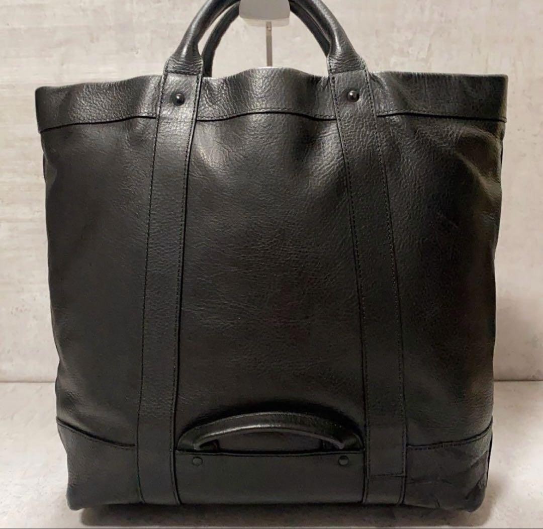 Authentic Yoshida Kaban PORTER Business Tote Bag 2-Way A4 Large Black 12cm Depth