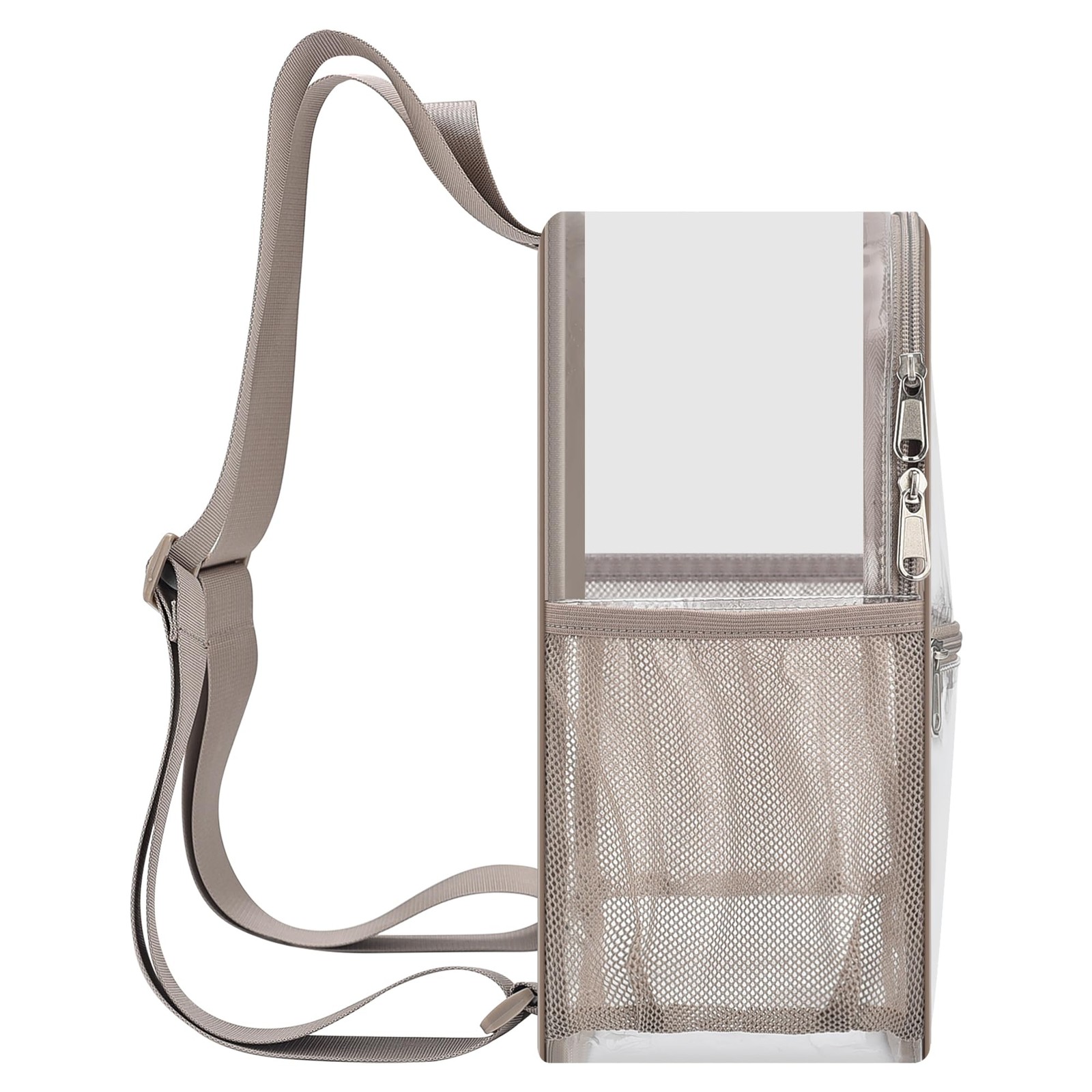 Clear Backpack for Stadium Events Waterproof Small Bag 12x6x12 Inch Adult