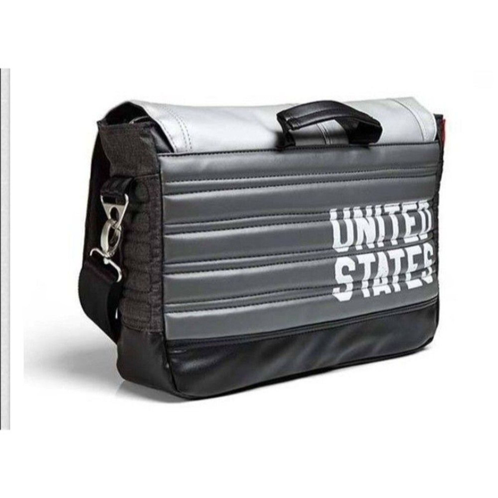 NASA Mercury 6 Messenger Bag Silver/ Gray