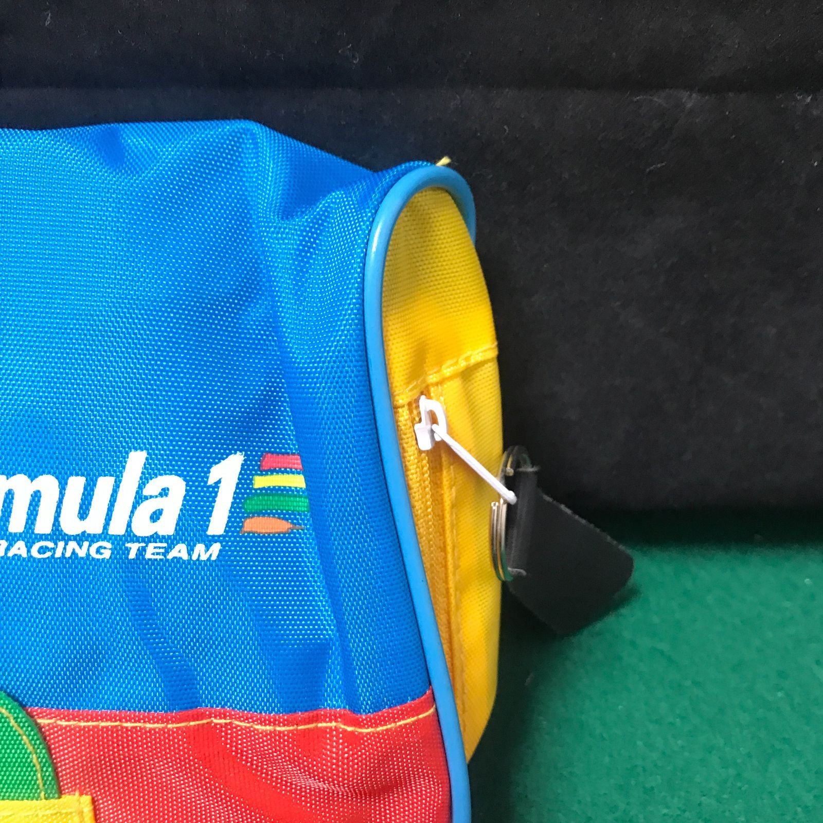 Vintage Benetton Formula 1 Racing Team Colorful Messenger Bag Retro F1 Rare