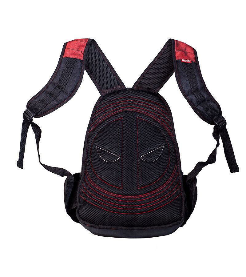 Marvel Comics Deadpool Cosplay Backpack Knapsack Traveling Bag Laptop Bag Men