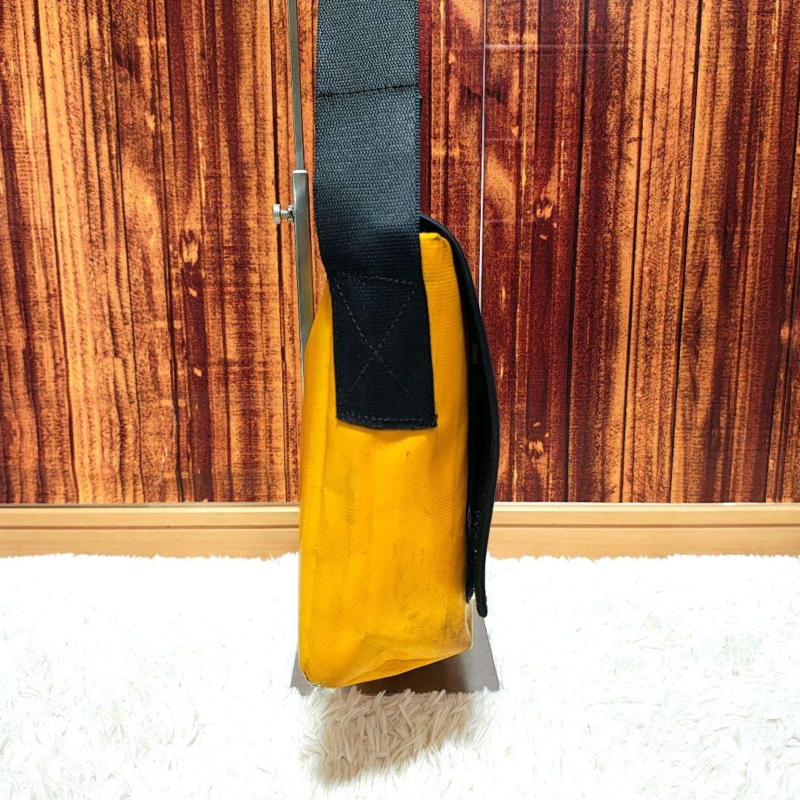 FREITAG F11 LASSIE Messenger Shoulder Bag Yellow Black Red Unique Design Japan