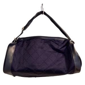 Sony Boston Bag Navy Blue Men’s Duffel AB Condition 19cm/7.5″ x 16cm/6.3″