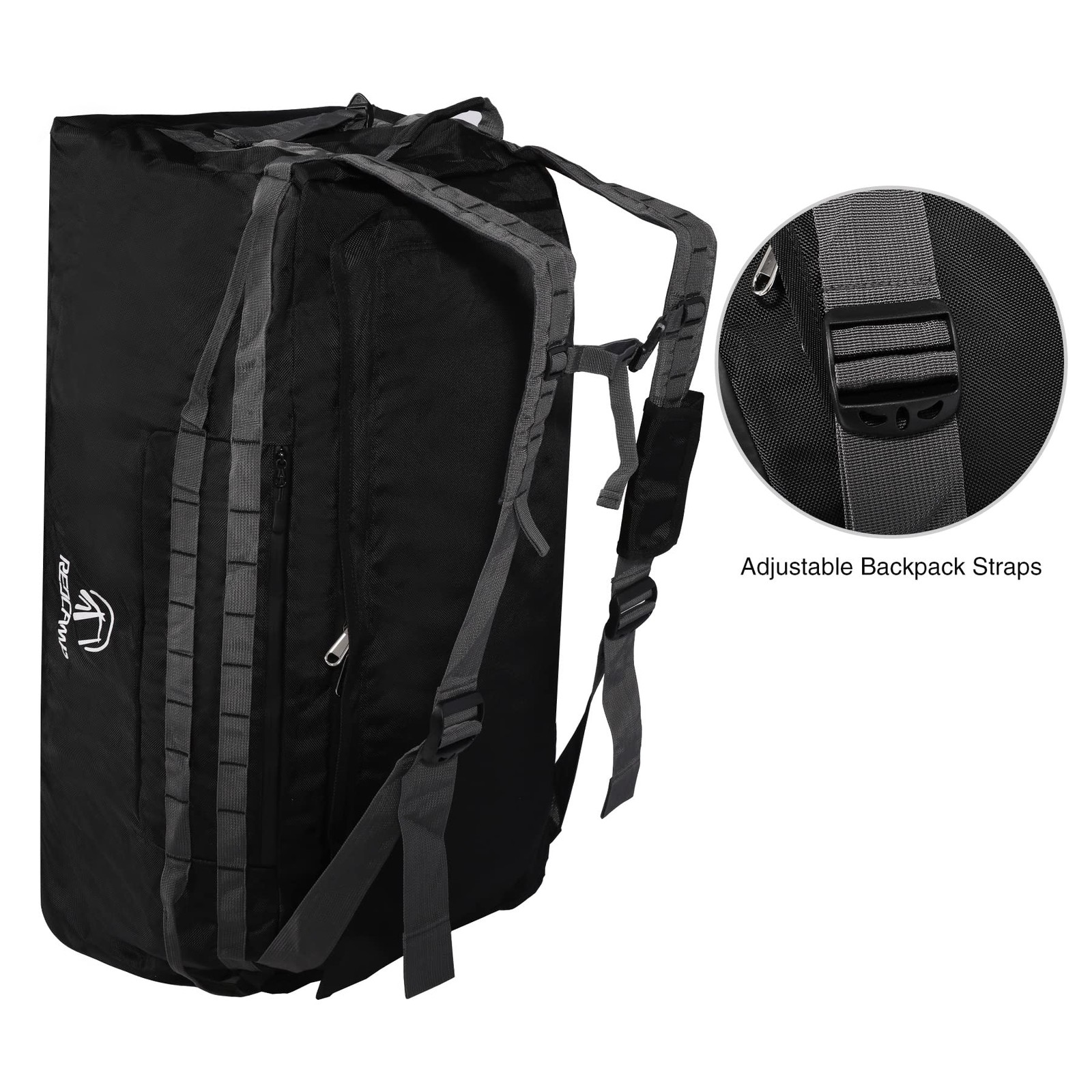 85L/120L/140L Foldable Duffle Bag with Wheels, Large Travel Duffel Bag, 140l …