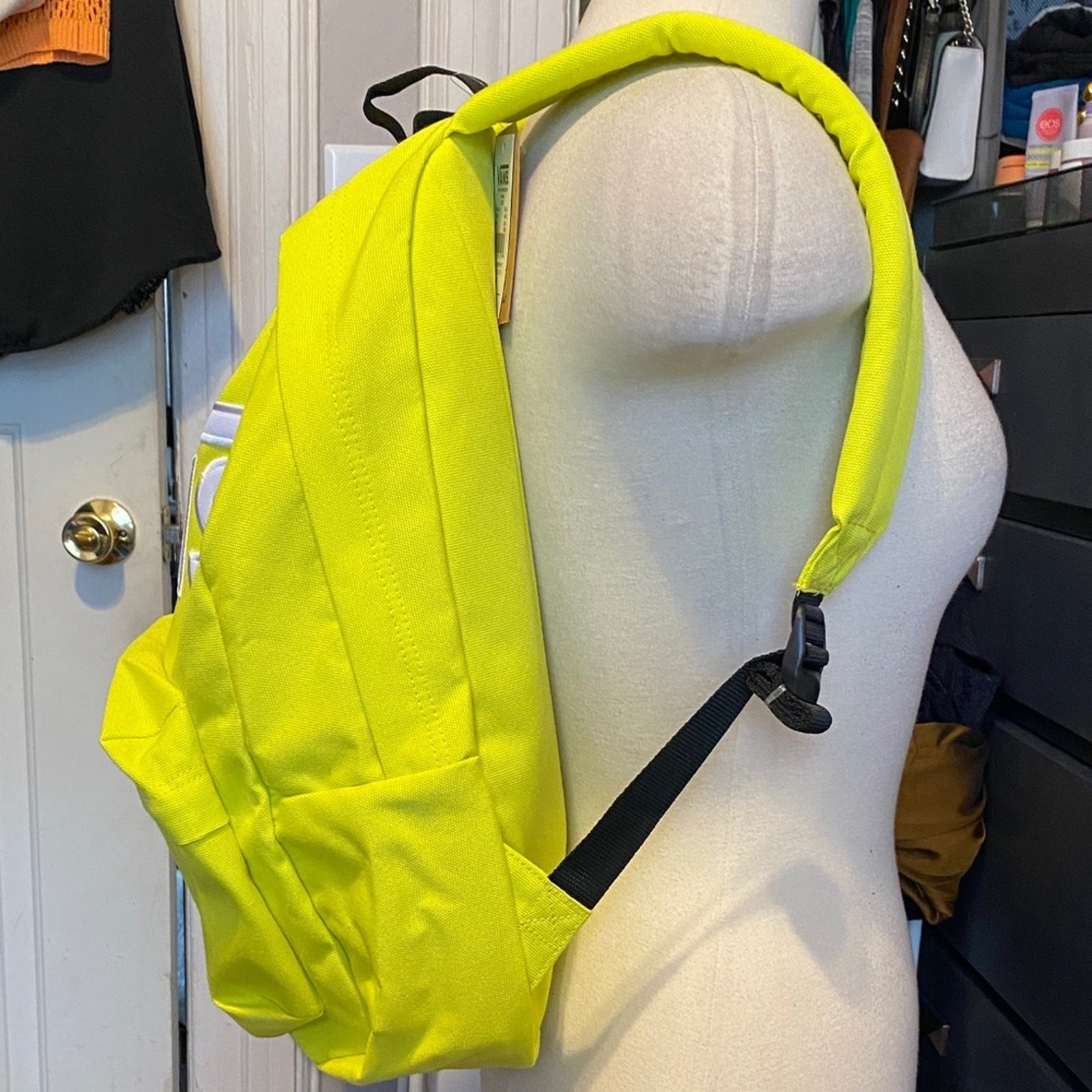 NWT, Vans OLD SKOOL III B Bright Yellow/Neon Green Backpack