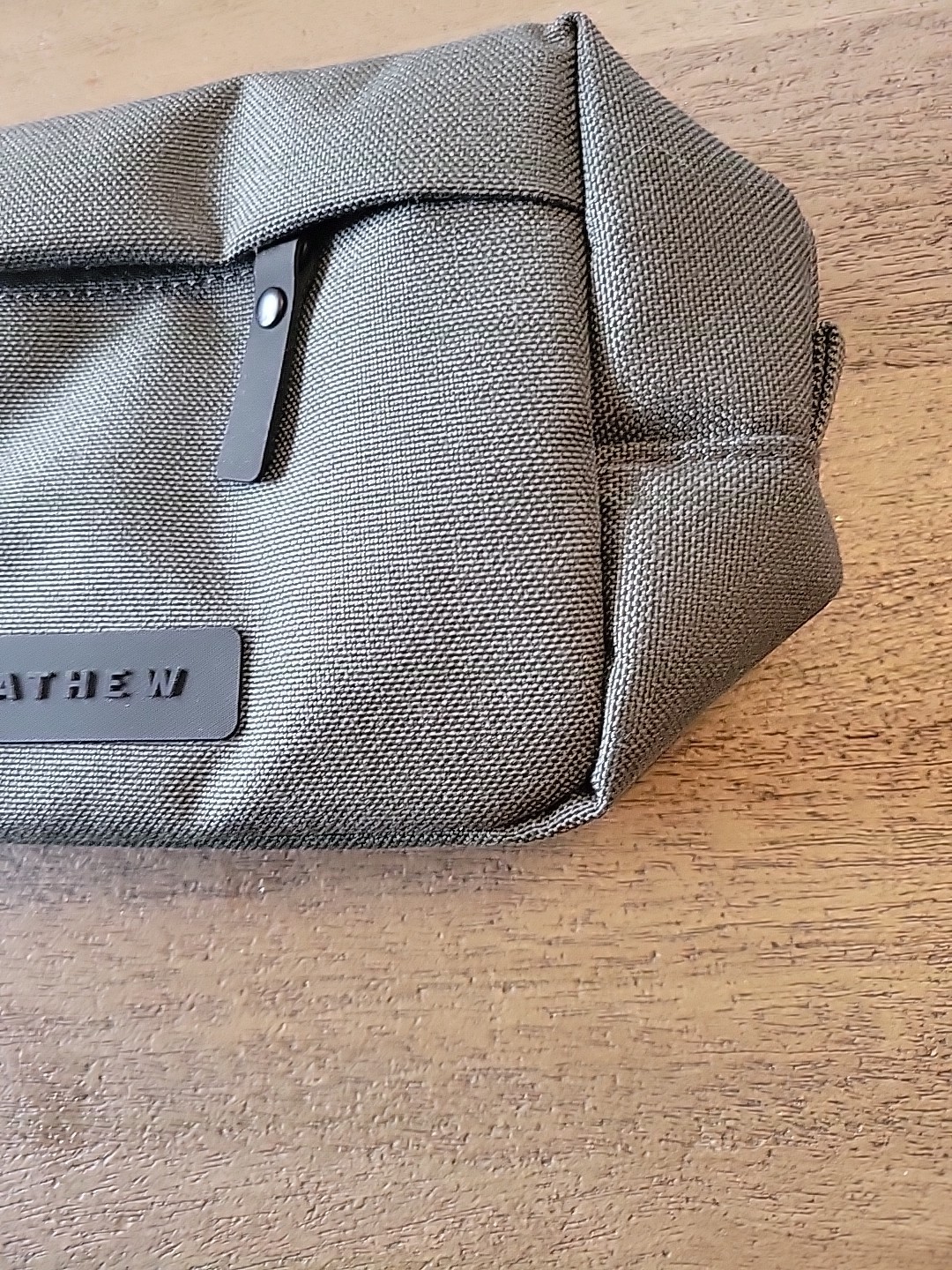 Travis Mathew Dopp Kit Travel Pouch Bag New Dark Olive
