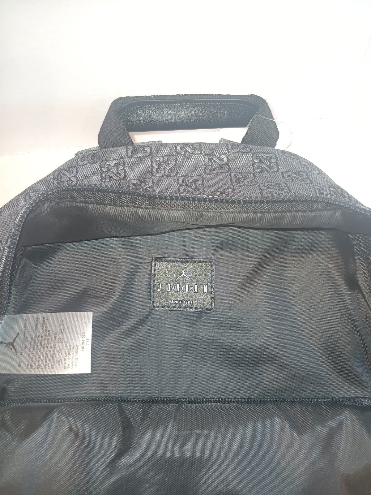 New Authentic Jordan Monogram Jumpman Backpack Black
