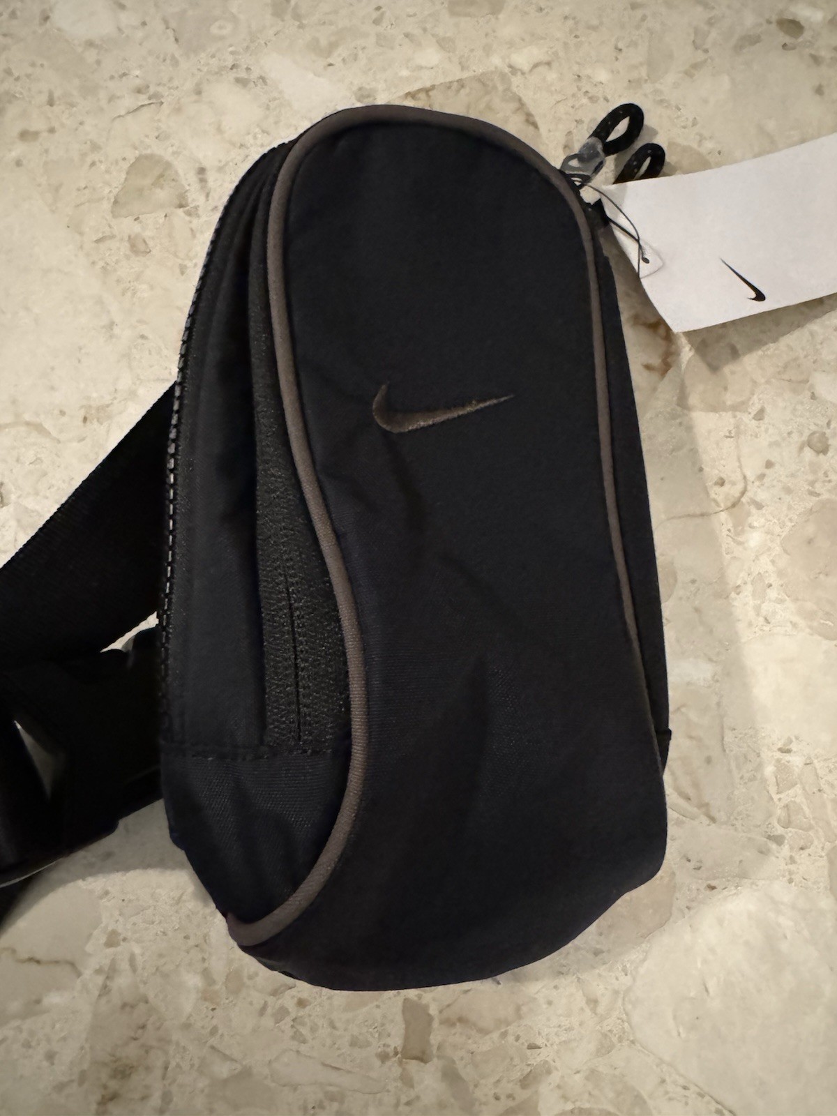 (DJ9796-010) Nike Sportswear Essentials Men’s Sling Bag – Black/Black/Ironstone
