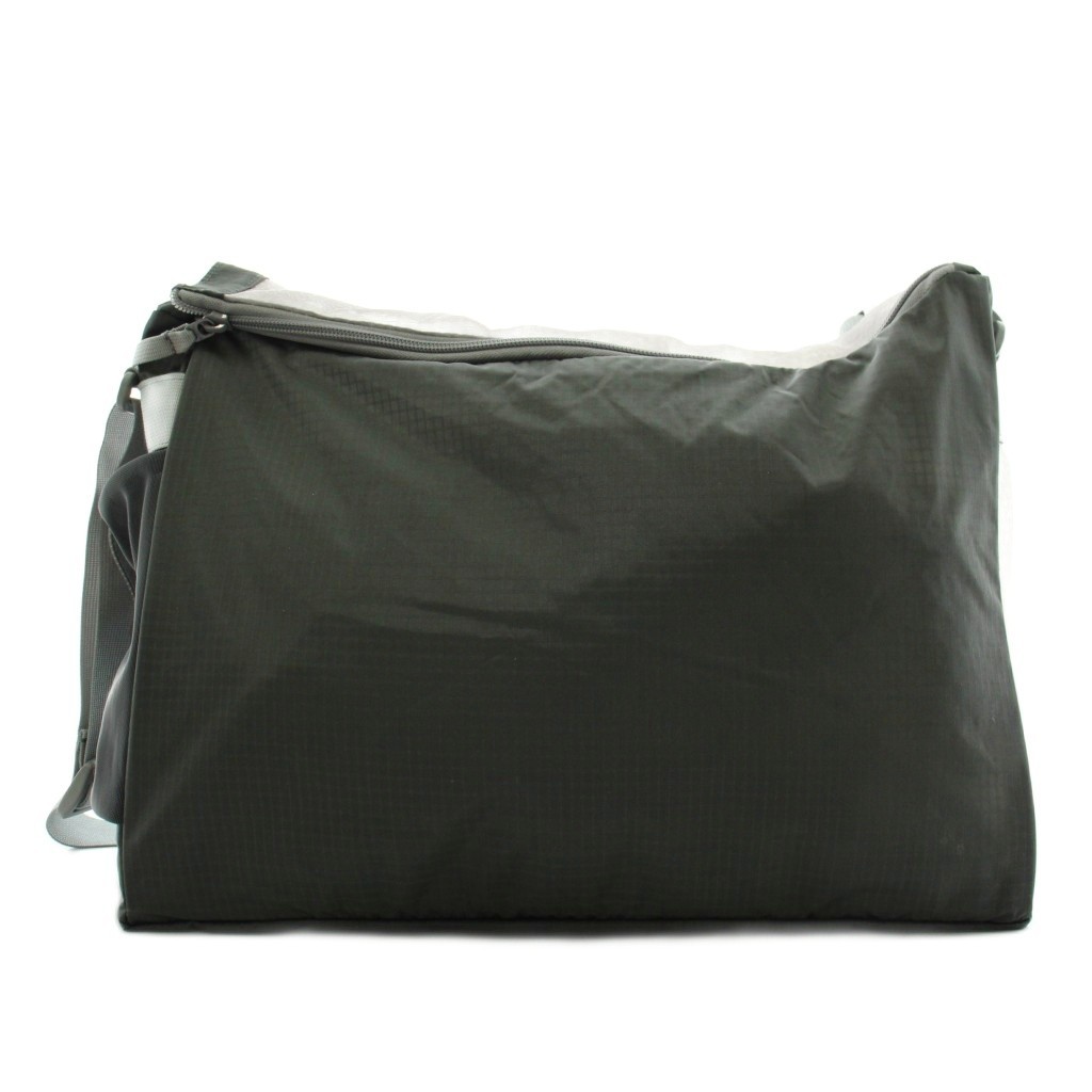 Montbell Men’s Nylon Shoulder Bag Gray AB Condition 27cm x 37cm