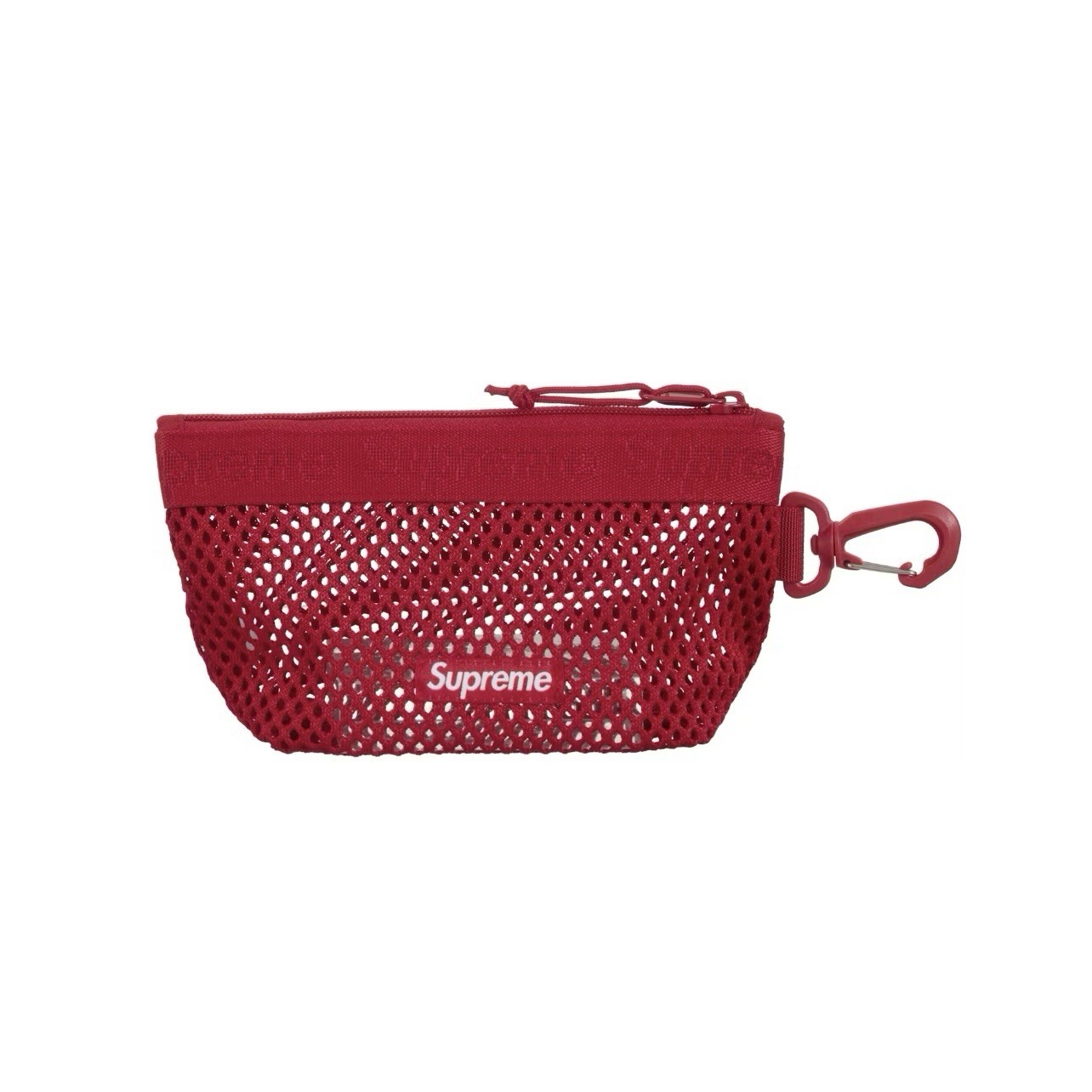 Supreme Mesh Mini Pouch SS25 Red