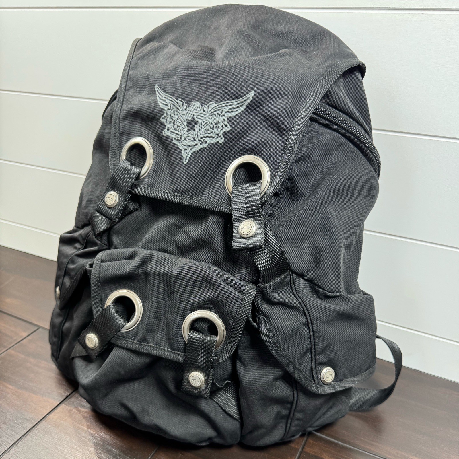 Vintage Oakley Software Sandbag Backpack – Black – Y2K Archive Techwear