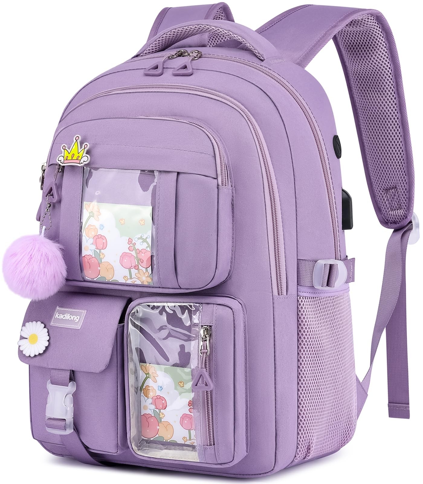 kadilong Cute School Backpack Bookbag for Girls,Laptop Bag Back Pack for Wome…