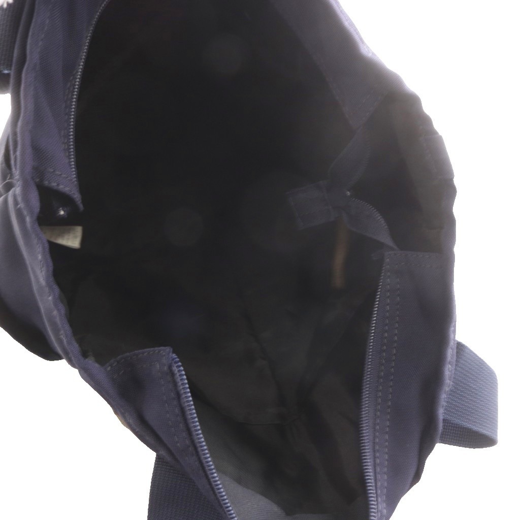 Eddie Bauer Navy Suede Backpack Men’s Day Bag B Condition 37cm/14.6in