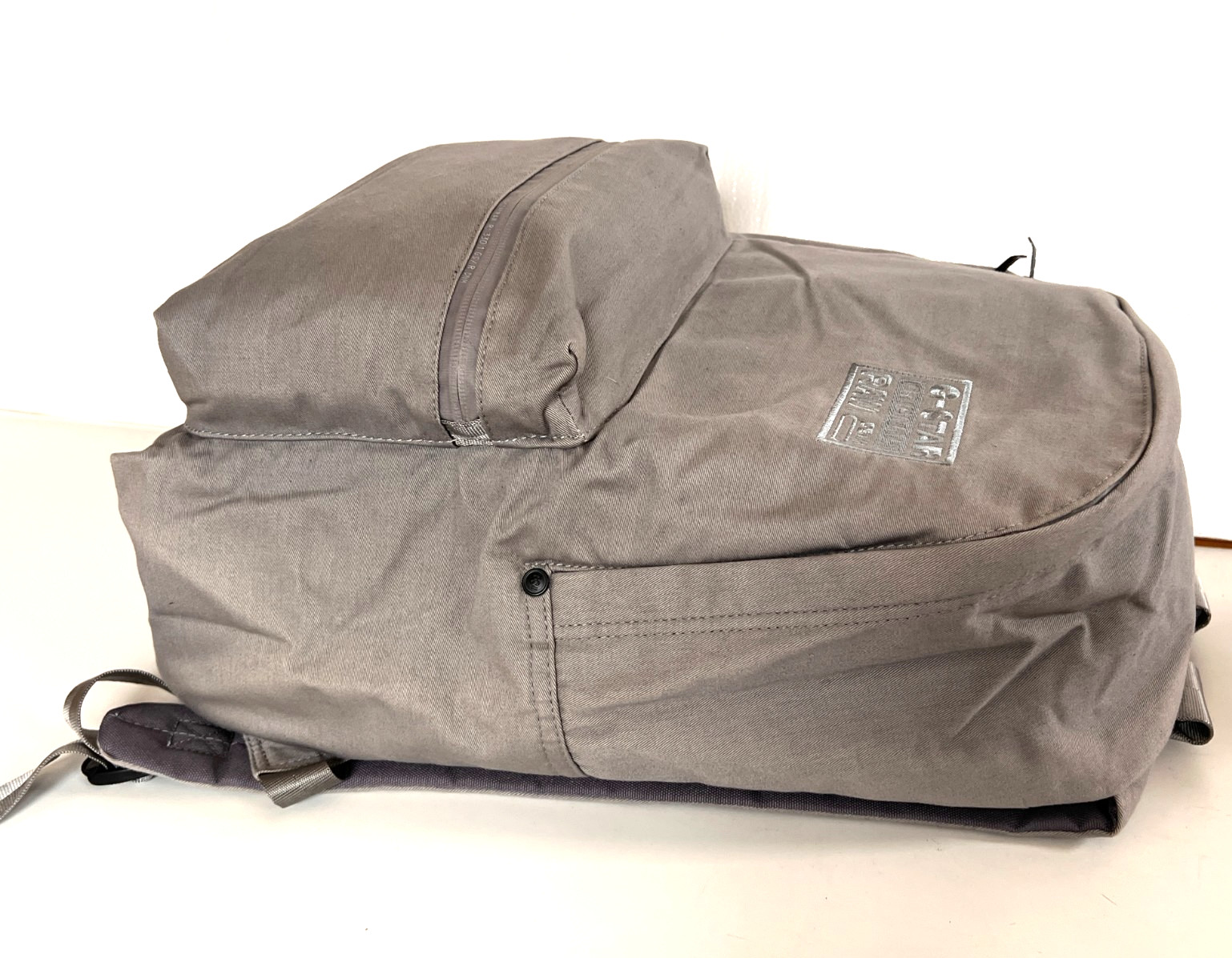 G Star RAW ORIGINAL Backpack in Metal Cotton Twill BNWT $120