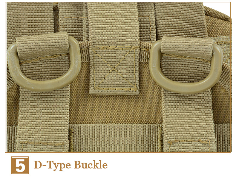 Tactical Molle EDC Pouch First Aid Medical Supplies Pack for Outdoor Activities