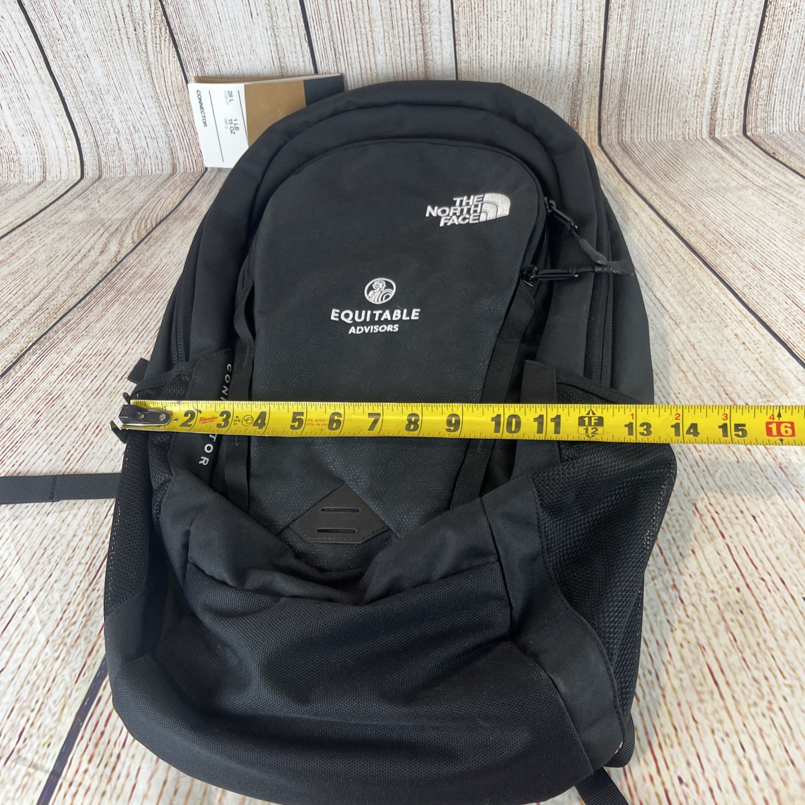The North Face Connector Backpack – Black (NF0A3KX8)