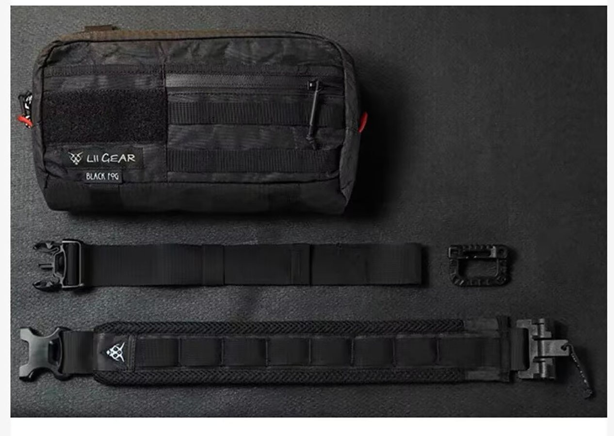 Lii Gear Unisex Chest pack Waist Pack Single Shoulder Bag Bosom Bag