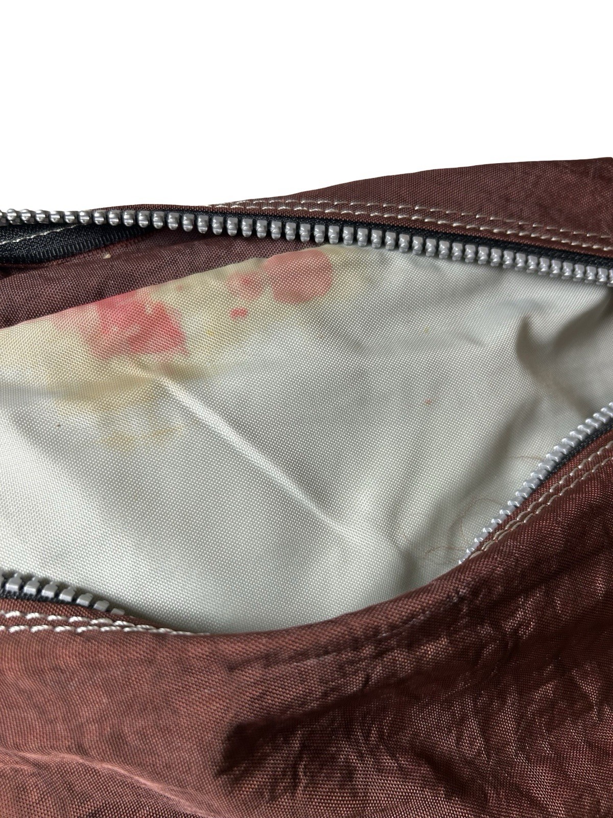 Kipling Weekender Bag 16” Unisex Burgundy Red Outer Pockets Crossbody Strap READ