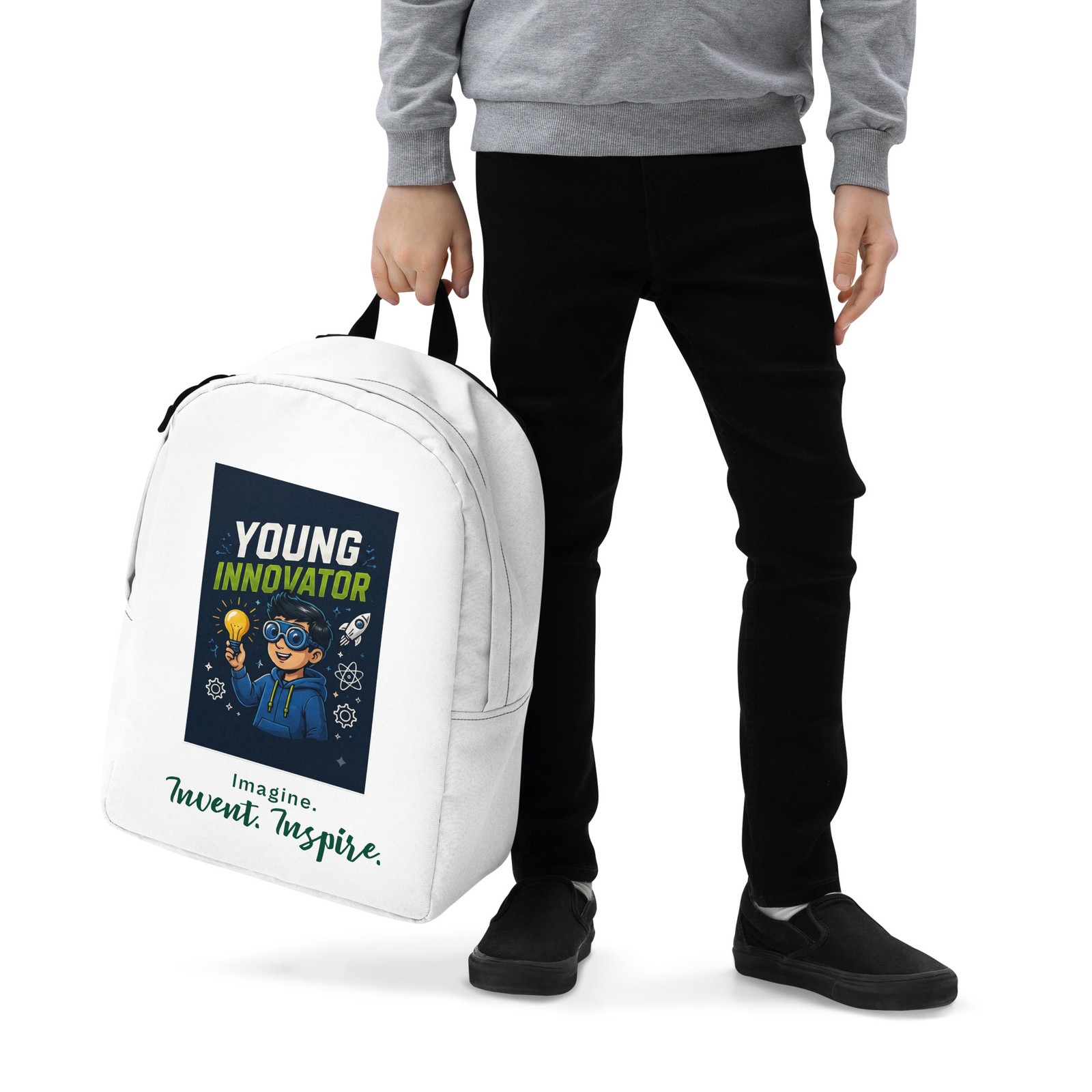 YOUNG INNOVATOR-Invent. Inspire – Minimalist Backpack
