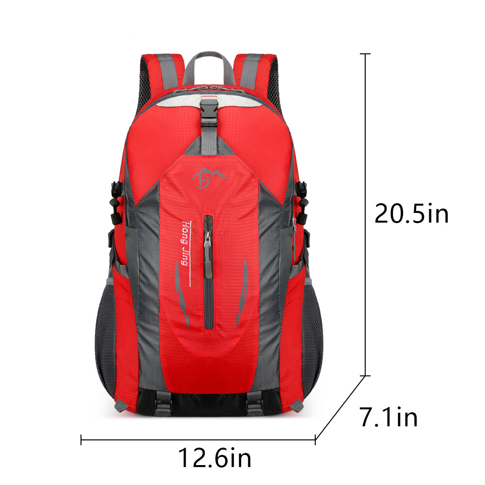 40L Nylon Men Travel Backpack Rucksack Camping Laptop Hiking School Book Bag
