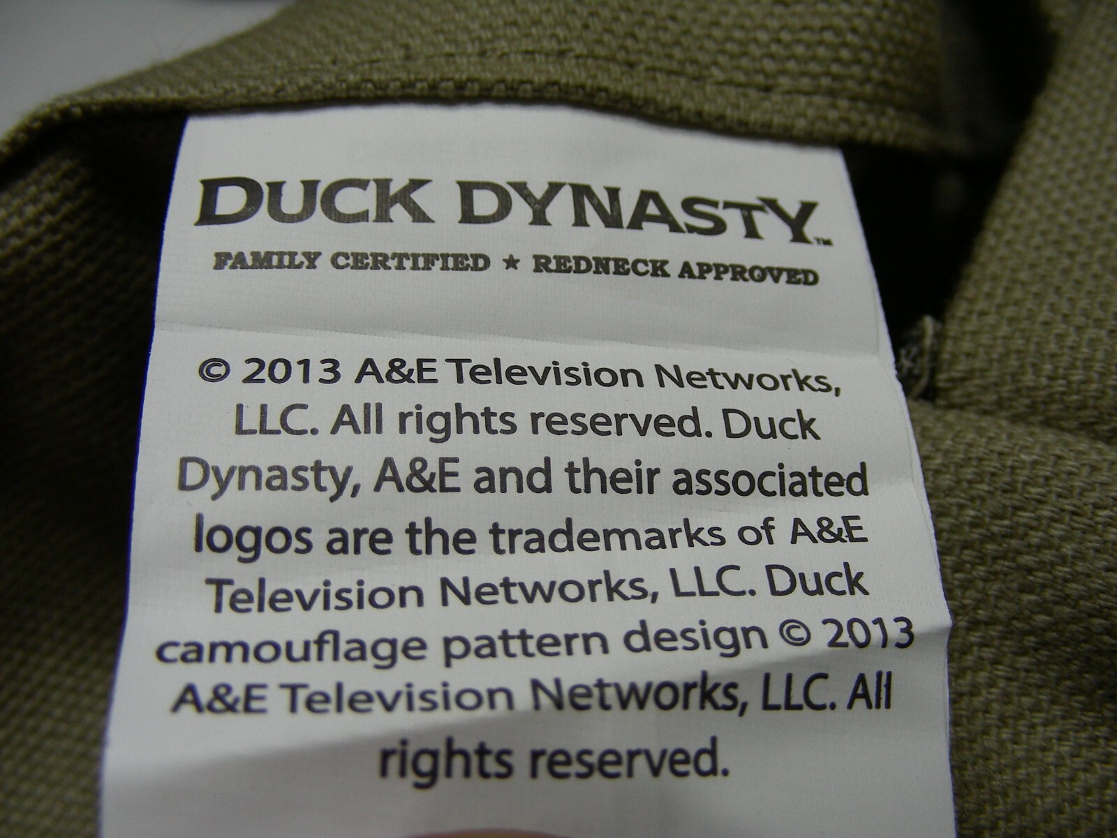 DUCK DYNASTY – Brown – 100% Cotton – 10.5″ X 12″ X 4″ Tote Book Bag!