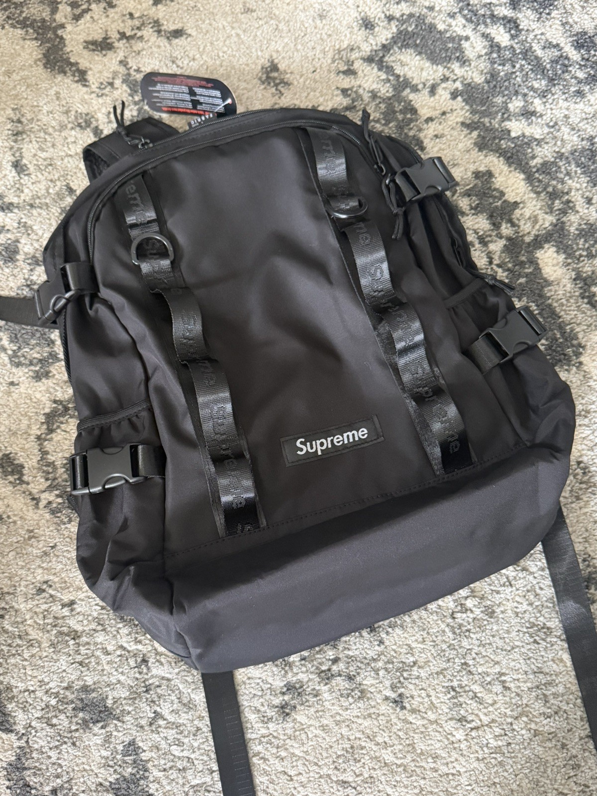 NEW Supreme Backpack Black (FW20) SHIPS ASAP ‼️