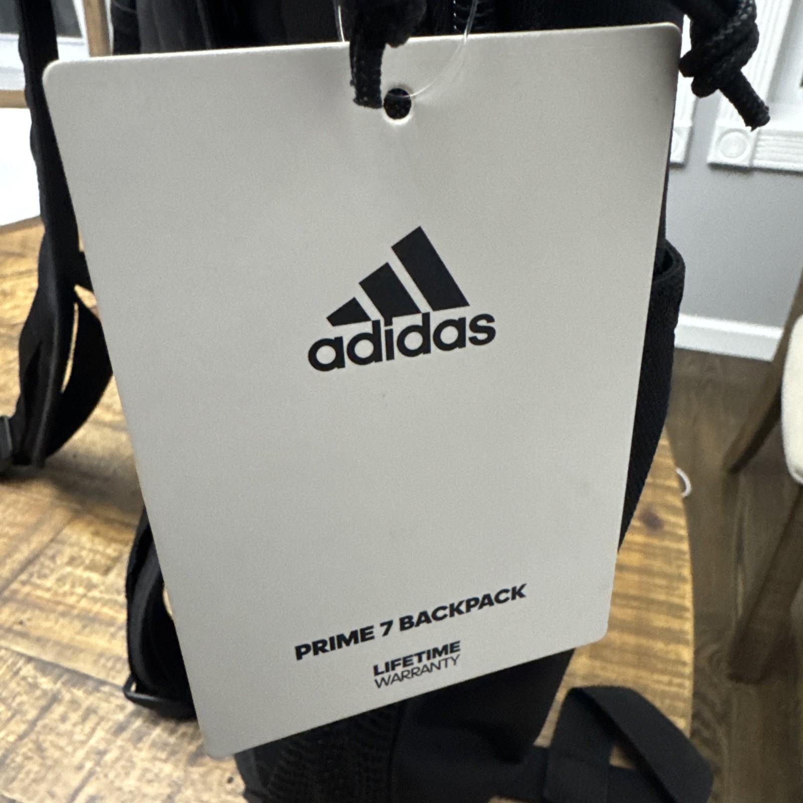Adidas PRIME 7 BACKPACK Black & Gold Metallic