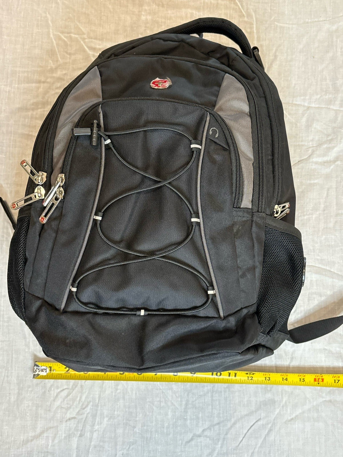 Swiss Gear Airflow Laptop Backpack Heavy Duty Travel Multi Pockets Pre-owned