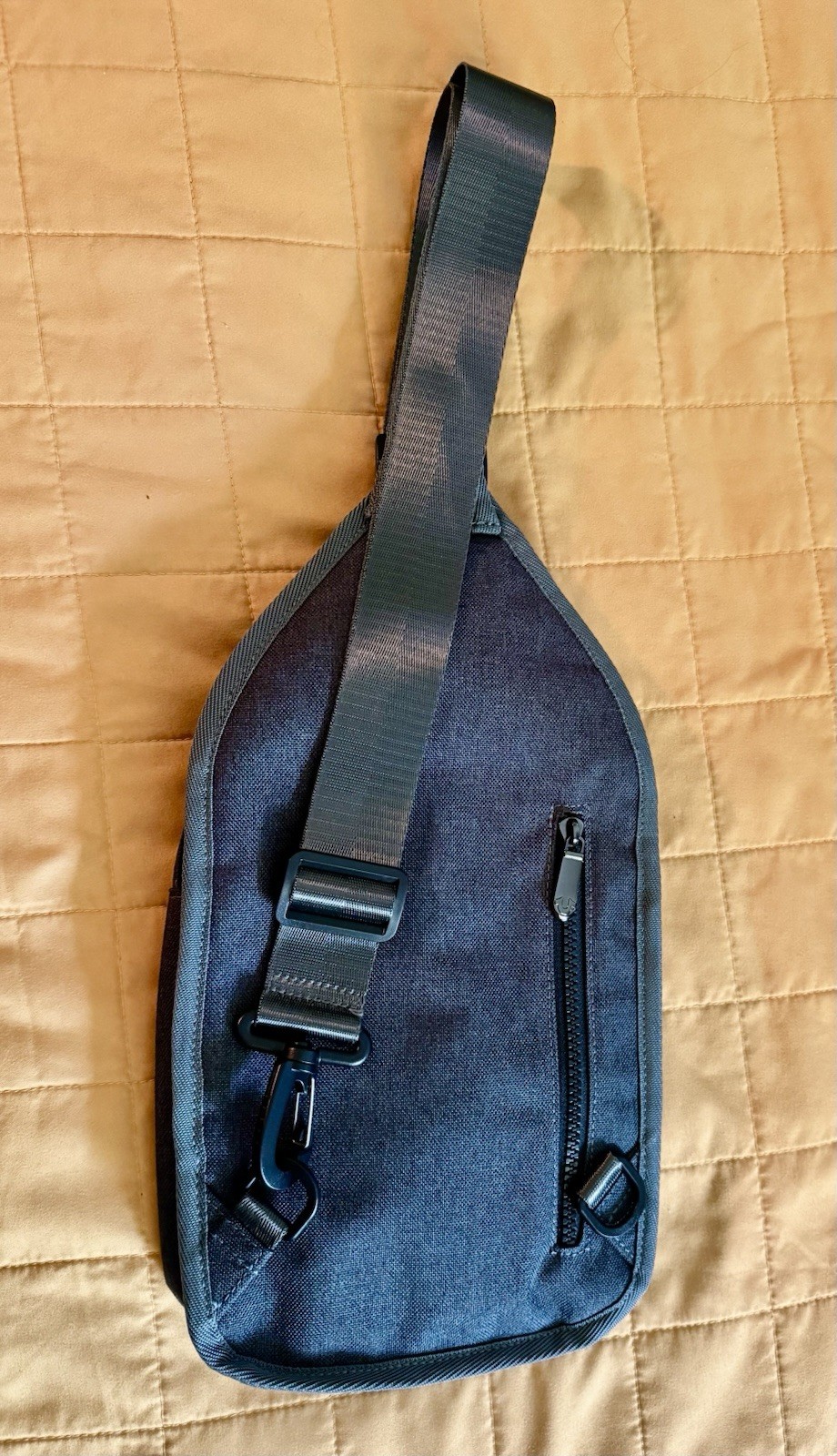 TRUE RELIGION YETA 2.0 Dark Gray CROSSBODY SLING BAG UNISEX